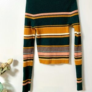 90s Turtleneck • Ribbed / Stretchy • Forever 21